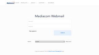 Mediacom Webmail Log In