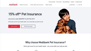 Pet Insurance Australia | Dog & Cat Insurance | Medibank