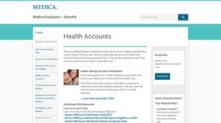 Health Accounts - Medica Employees