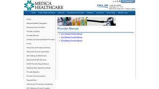 Provider Manual | Medica Healthcare