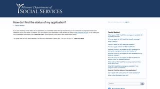 How do I find the status of my application? – Missouri Dept. of Social ...