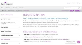 Redetermination | CareSource
