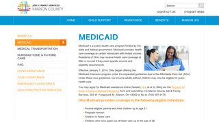 Medicaid for Marion County Ohio Residents