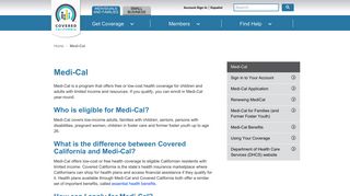 Medi-Cal Program Overview | Covered California™