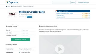 Medical Courier Elite Reviews and Pricing - 2019 - Capterra