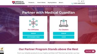 Partners and Affiliates Portal | Medical Guardian
