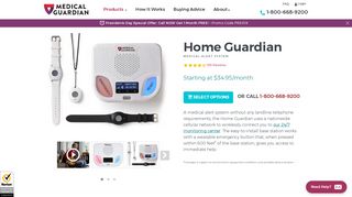 Home Guardian Medical Alert System | Medical Guardian