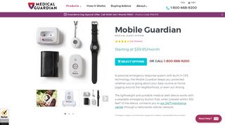 Mobile Medical Alert System with GPS | Medical Guardian