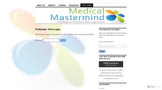 Tech Login | Medical Mastermind