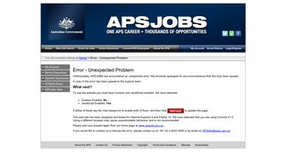 APS Jobs - View News