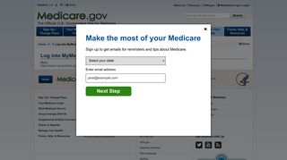 Log into MyMedicare.gov | Medicare