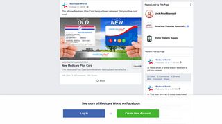 Medicare World - The all new Medicare Plus Card has just... | Facebook