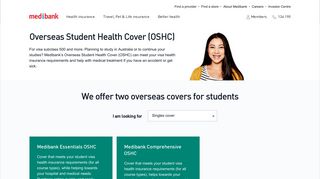 Overseas Student Health Cover (OSHC) | Overseas | Medibank