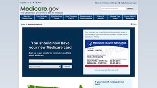 New Medicare Card | Medicare