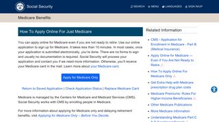 Medicare Benefits | Social Security Administration