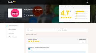 Medichecks Reviews | https://www.medichecks.com/ reviews | Feefo