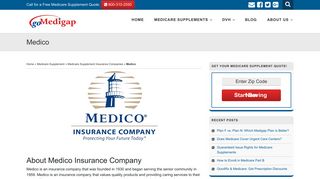 Medico Medicare Supplement Insurance | GoMedigap