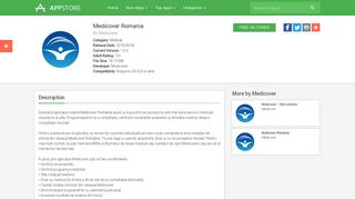 Medicover Romania - Android Apps - AppsCreatorPro AppStore