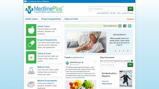 MedlinePlus - Health Information from the National Library of Medicine