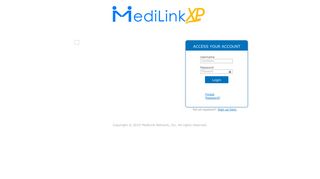 MemberLink - Login - Medilink Network Inc.
