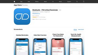 Medisafe - Pill & Med Reminder on the App Store - iTunes - Apple