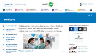 MediSave - HealthHub