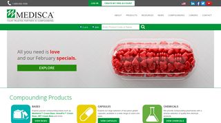 Compounding Pharmacy Products and Services at MEDISCA