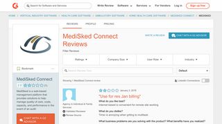 MediSked Connect Reviews 2018 | G2 Crowd