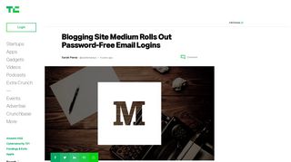 Blogging Site Medium Rolls Out Password-Free Email Logins ...