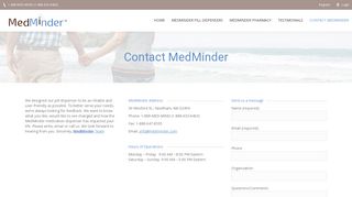 Medminder Contact Info