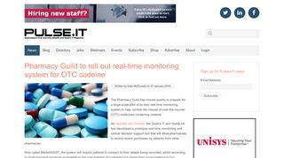 Pulse+IT - Pharmacy Guild to roll out real-time monitoring system for ...