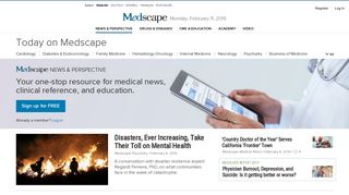 Latest Medical News, Clinical Trials, Guidelines – Today on Medscape
