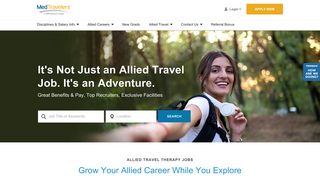 Med Travelers: Travel Therapy Jobs, Allied Jobs, Respiratory, Imaging ...
