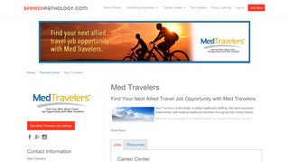 Med Travelers - SpeechPathology.com
