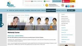 Diploma & Certificate Courses Offered By Medvarsity - Apollo Hospitals
