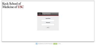 Keck School of Medicine of USC - Application Login - USC MedWeb