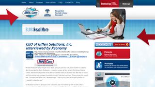 CEO of Giffen Solutions, Inc. interviewed by Xconomy - Patient-Doctor ...