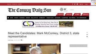 Meet the Candidates: Mark McConkey, District 3, state representative ...