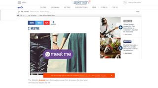 MeetMe: Best Online Dating Sites - AskMen
