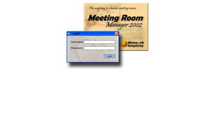 Meeting Room Manager 2002 Login - CEN-CENELEC