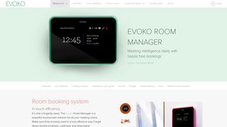 Evoko Room Manager | Room booking system | Evoko