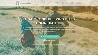 Finally, mindful living meets online dating. - MeetMindful | A Fuller Life ...