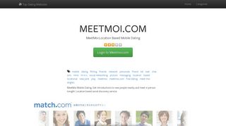 MeetMoi:Location Based Mobile Dating - meetmoi.com