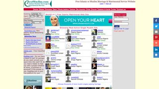 Free muslim marriage and Matrimonial Service. Muslim singles for ...