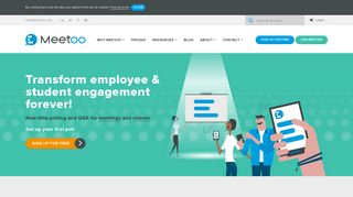Meetoo | Transform employee & student engagement forever!