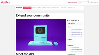 API - Meetup