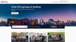 Over 50's Meetups in Sydney - Meetup