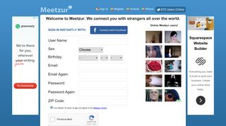Meetzur - Meet a stranger social network - Meet new random people ...