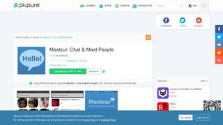 Meetzur: Chat & Meet People for Android - APK Download