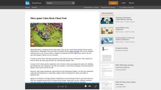 Meez game Coins Hack Cheat Tool - SlideShare